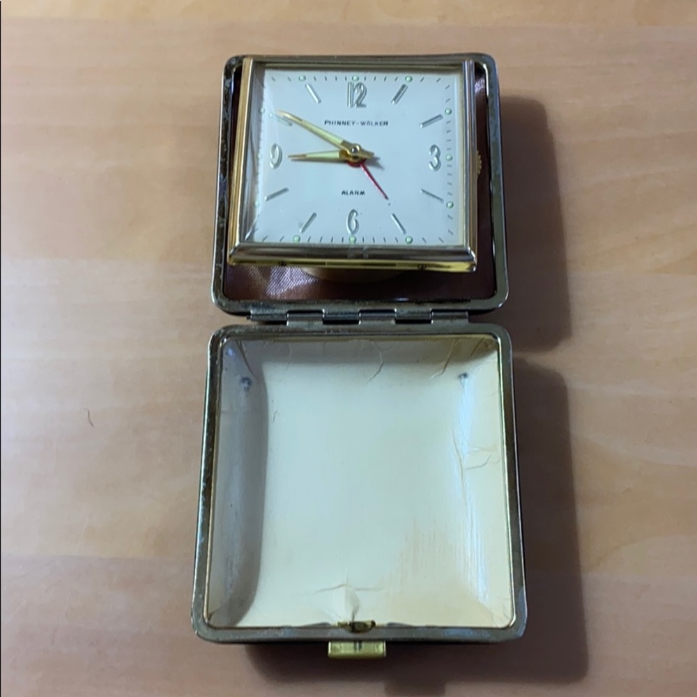 Alarm mechanical watch very good condition
